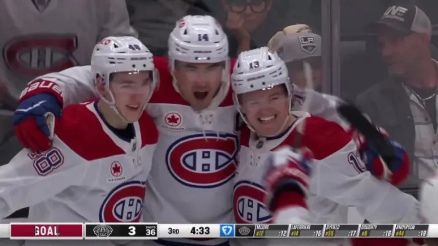 Caufield and Suzuki: Go-Ahead Goal Reveals Canadiens Depth