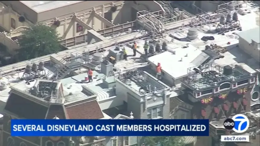 Hazmat Incident at Disneyland Hospitalizes Five Cast Members