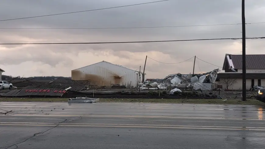 Newton County Indiana Tornado Kills Elderly Couple, Levels Homes in Lake Village