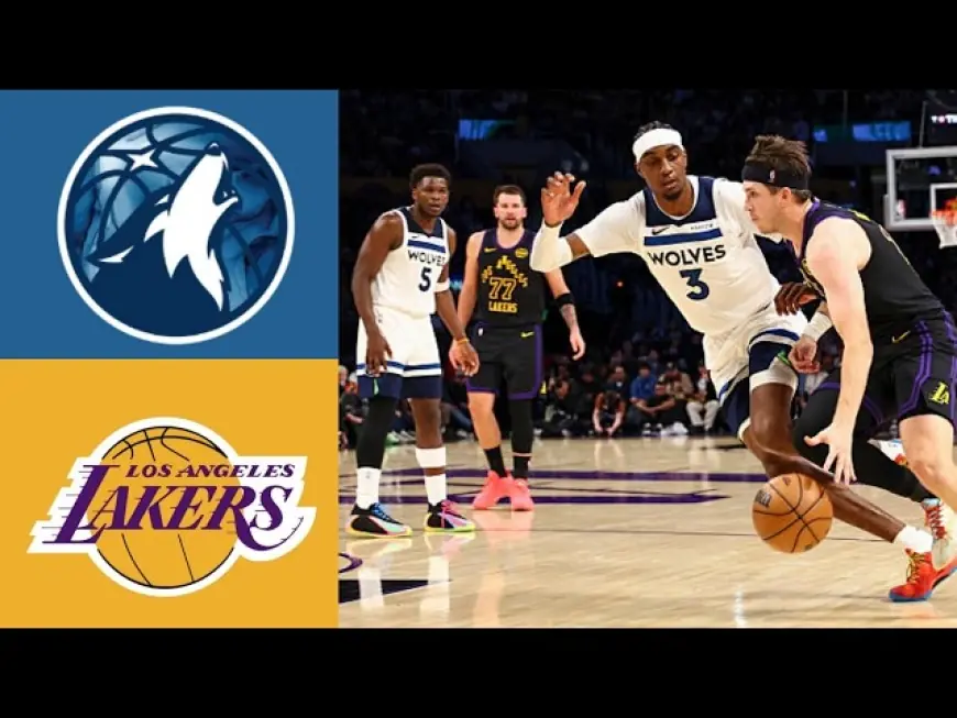 Lakers Vs Timberwolves in Los Angeles Ends With Austin Reaves Surge and Season Sweep