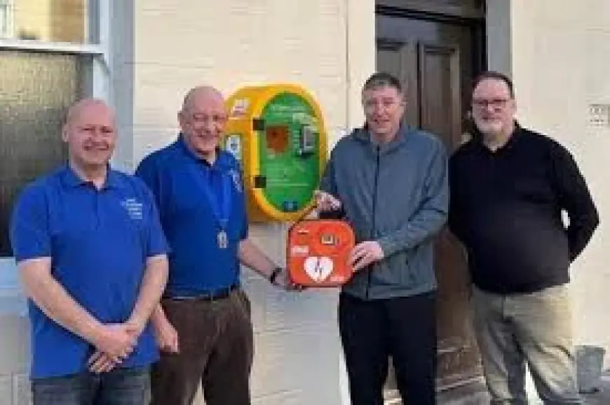 Alnwick sees civic spotlight: defibrillator, MP radio show, TV repeat