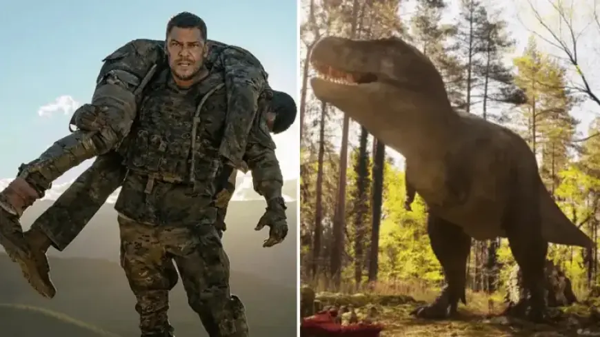 ‘War Machine’ Climbs Netflix Top 10; ‘The Dinosaurs’ Makes Strong Debut