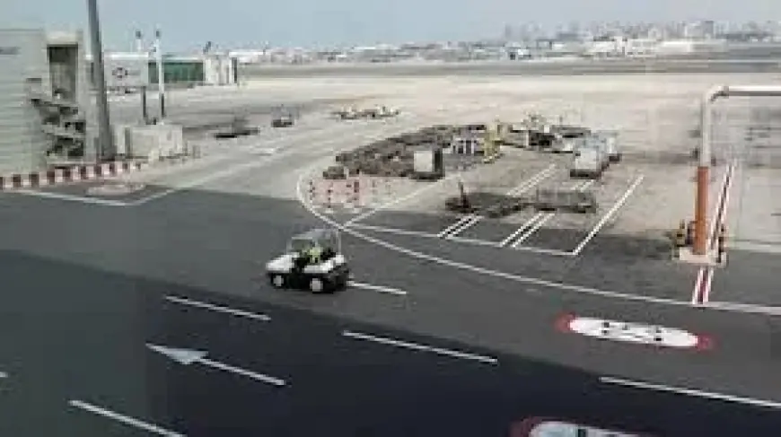 Verified video shows drone crash near Dubai Airport, Dubai Creek Harbour location unclear