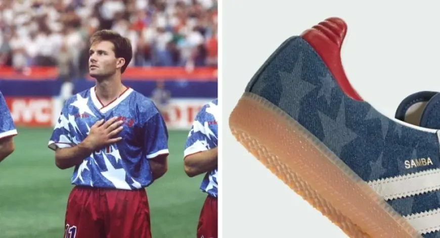 Alexi Lalas and Team USA’s Denim Look Return via Adidas Sneakers