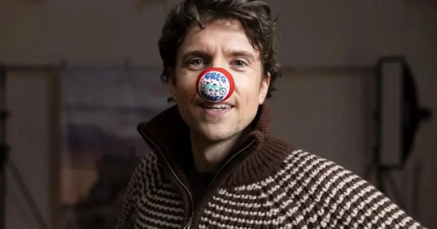 Greg James Begins Longest Red Nose Day Ride, Signals Local and National Support