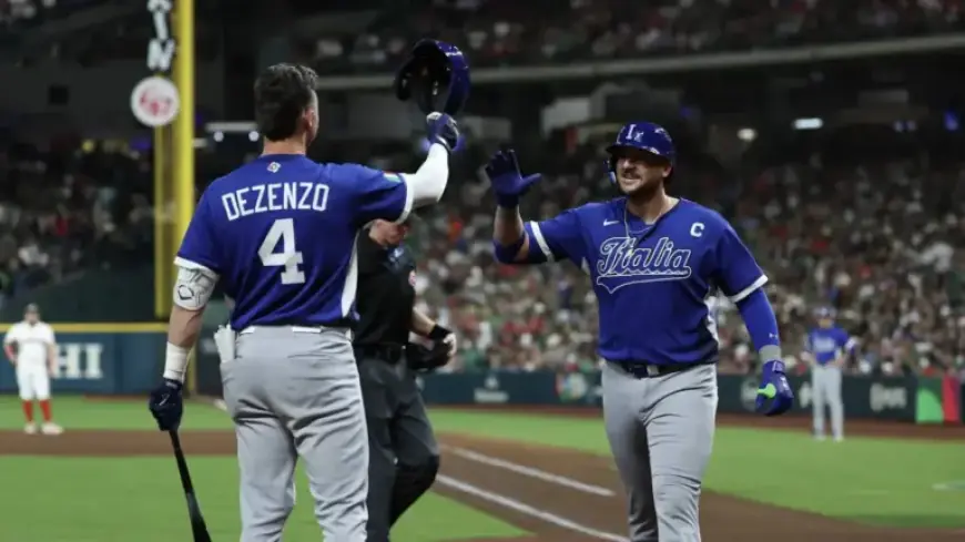 Pasquantino’s Historic 3-Homer Game Propels Italy Past Mexico, US Advances