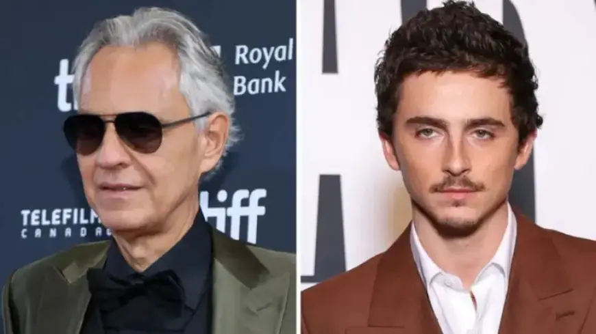 Andrea Bocelli Addresses Timothée Chalamet’s Opera and Ballet Remarks