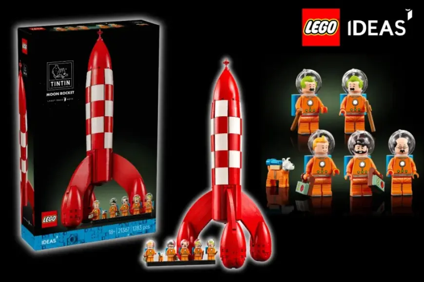 Fans Meet the Lego Tintin Moon Rocket as 21367 Pre-orders Open