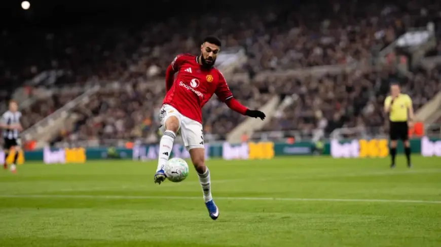 Avfc selection looms as Mazraoui trains with Manchester United