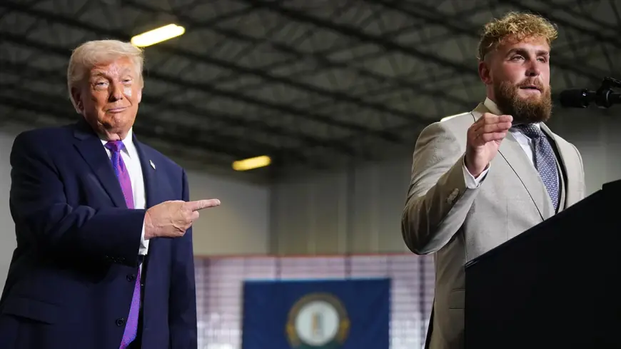 Trump Says Jake Paul Has His Endorsement if He Runs for Office, but No Campaign Exists