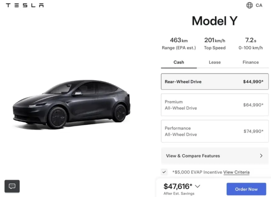 Tesla Model Y Price Shift Reveals New Competitive Play