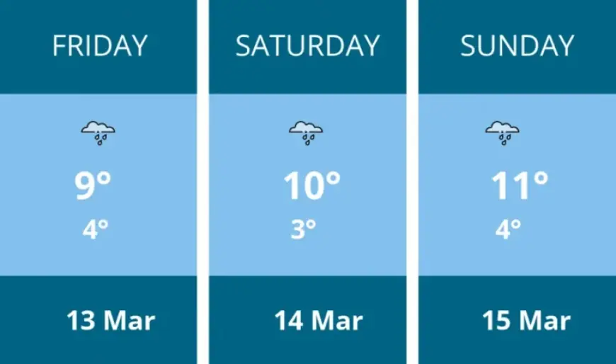 Kingston Weather forecast shows rainy, breezy weekend pointing to travel disruption