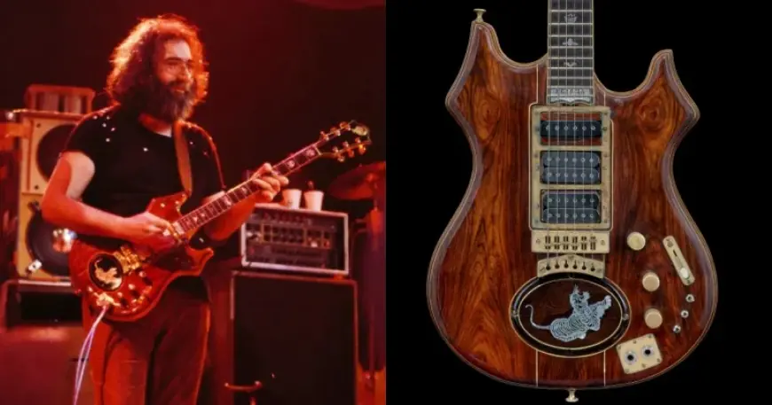 Jerry Garcia Tiger Guitar sale resets the high end of music-auction pricing