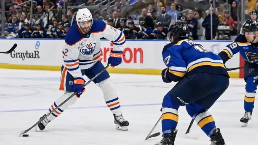 Oilers Vs Blues Preview: Road Trip Ends Despite Strong Individual Statistics