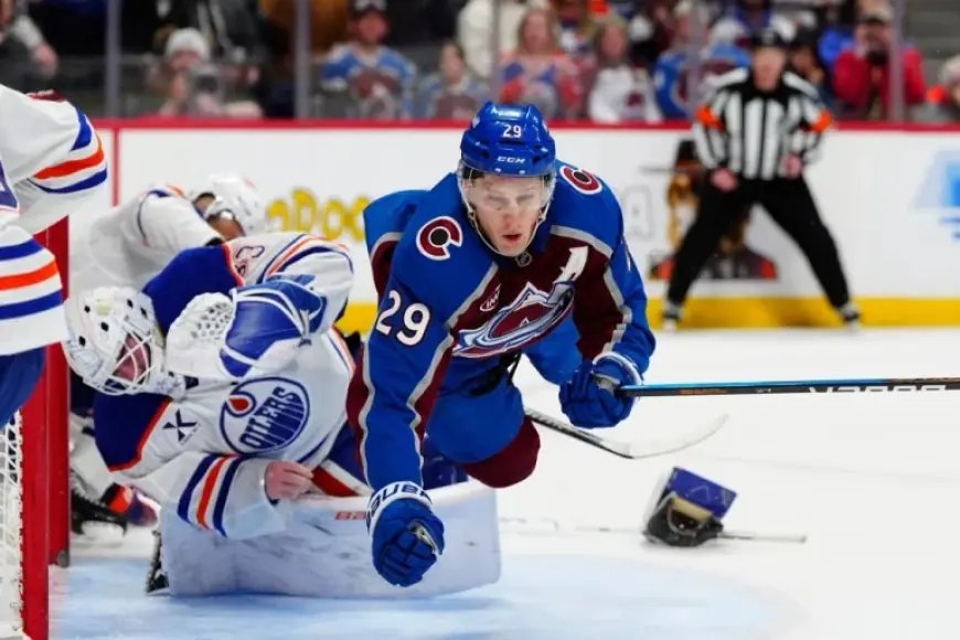 Bednar reacts after NHL rescinds MacKinnon major penalty