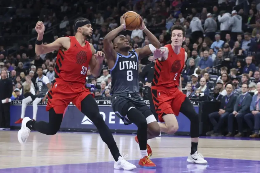 Trail Blazers Vs Jazz In Portland Leaves Blazers Needing Momentum Before Five-Game Road Trip