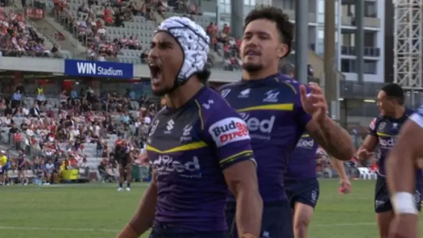 Sua Faalogo Hat-Trick Lifts Storm To 46-20 Win Over Dragons