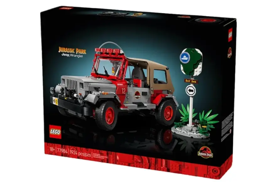 Lego 77984 Jurassic Park Jeep Wrangler Revealed in Social Media Teaser