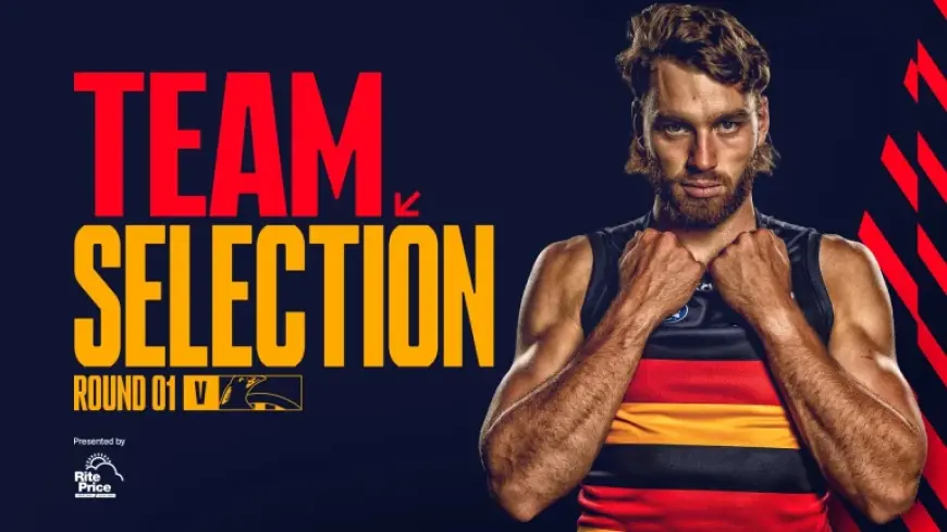 Crows Name Lachlan Mcandrew As Favoured Ruck For Round One Against Collingwood