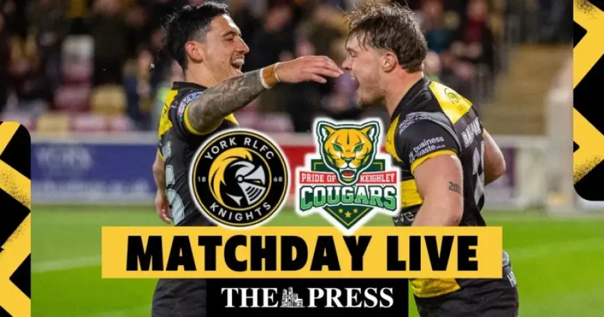 York Knights Vs Keighley Cougars At York Leaves Quarter-Final Spot Up For Grabs