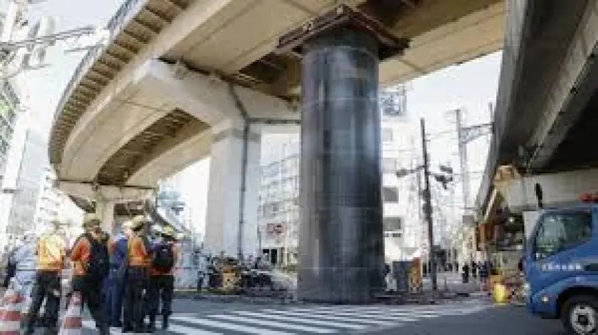 Steel Pipe Japan Osaka Protrusion Sparks Traffic Disruption After 13-Meter Rise