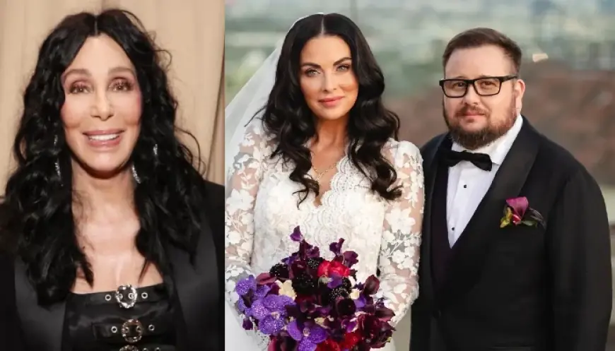 Chaz Bono and Shara Blue Mathes Are Married: Cher Sits Front Row at Hollywood Roosevelt Wedding