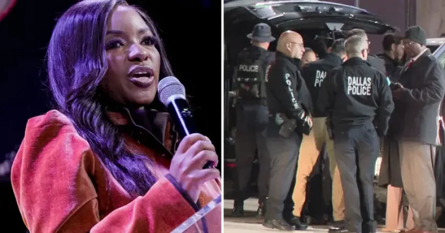 Jasmine Crockett Security Officer Shot in Dallas SWAT Standoff, Raising Questions About Vetting