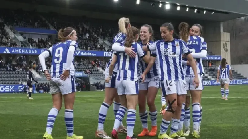 Sociedad Vs Real Madrid in Zubieta Sparks Fight for Second Place After Liga F Break