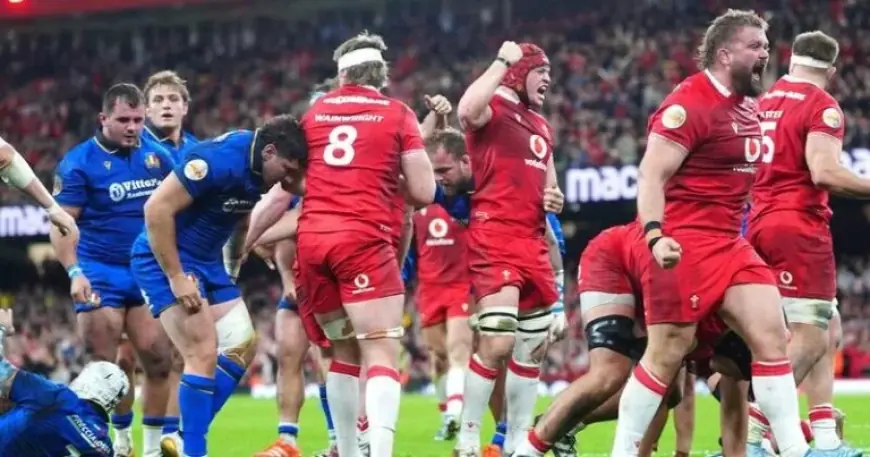 Wales Vs Italy Cardiff Win Leaves Wales Ending 15-Match Six Nations Losing Run
