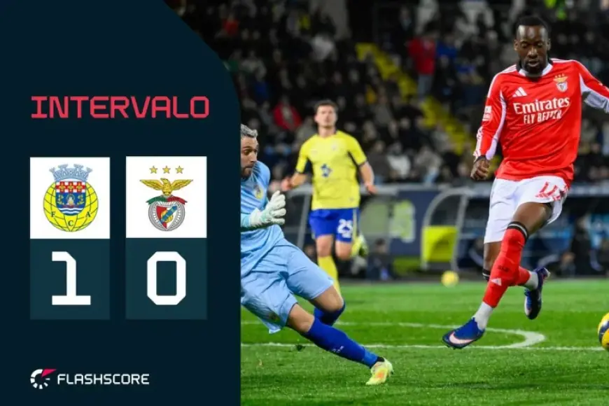Arouca Vs Benfica: Hosts Strike First As Iván Barbero Converts Early Penalty