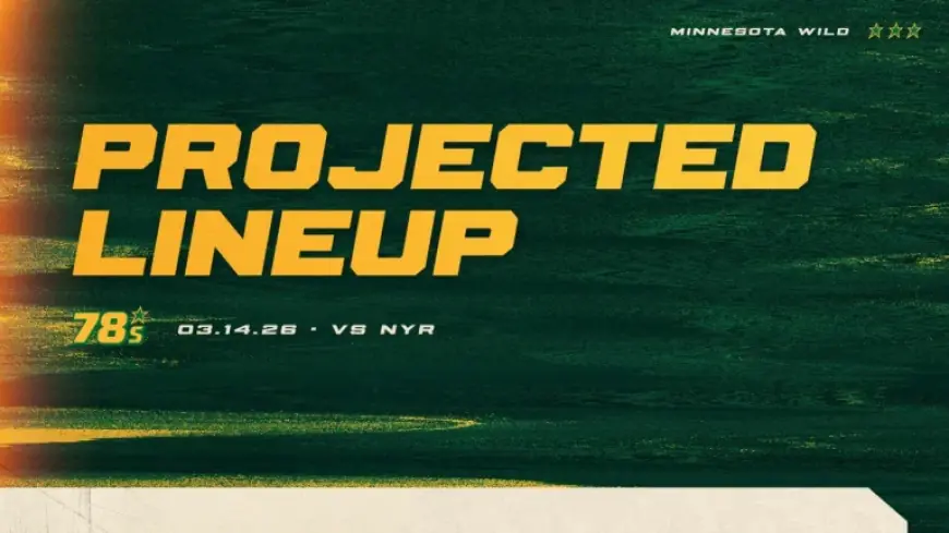 Rangers Vs Wild: Projected Lineup, Stakes in Minnesota, and How to Watch on March 14