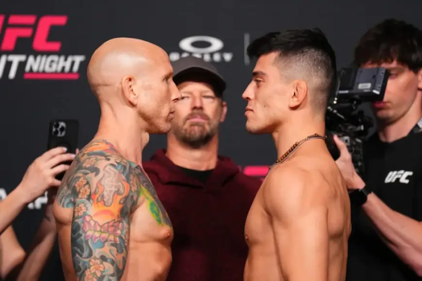 LIVE! UFC Vegas 114 Results: Josh Emmett vs Vallejos
