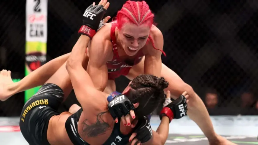 Amanda Lemos at the Apex Leaves Title Hopes Uncertain as Robertson Favored to Force Submission