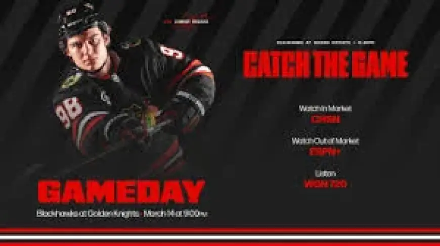 Blackhawks Vs Golden Knights: Chicago Heads to Vegas for Saturday Night Season Finale