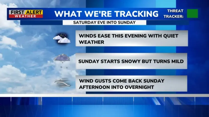Burlington Weather: Town-By-Town Weekend Snowfall Forecast As First Alert Weather Days Bring Snow And High Winds
