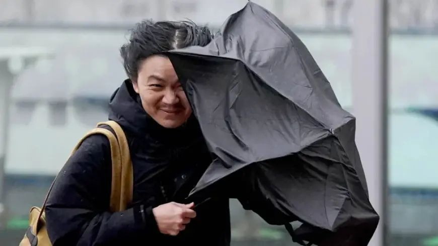 Weather Liverpool: Met Office Wind Warnings As Rain And Snow Forecast