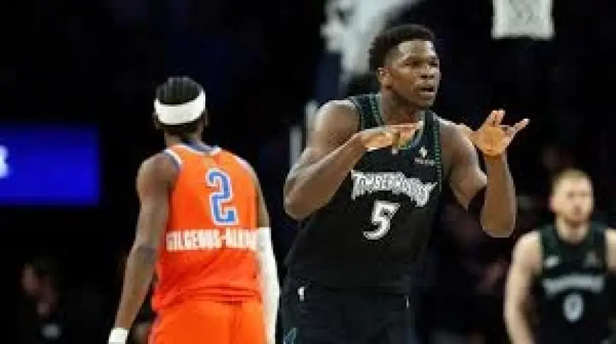 Timberwolves Vs Thunder In Minnesota Sparks Focus on Anthony Edwards Status and Sunday Picks