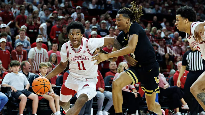 Vanderbilt Basketball LIVE — Commodores Lead Arkansas 55-54 in SEC Tournament Second Half — Sunday, March 15, 2026