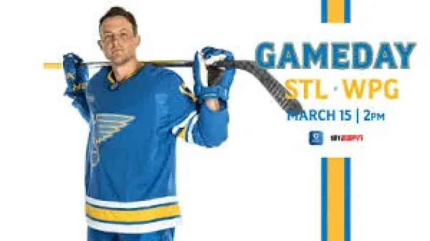 Blues Vs Jets: How to Watch, What to Know, and Betting Focus for March 15 Matchup