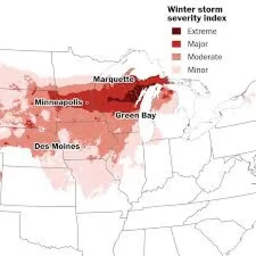Minnesota Snow Threat Spurs Travel Warnings as Cross-Country Storm Brings More Extremes