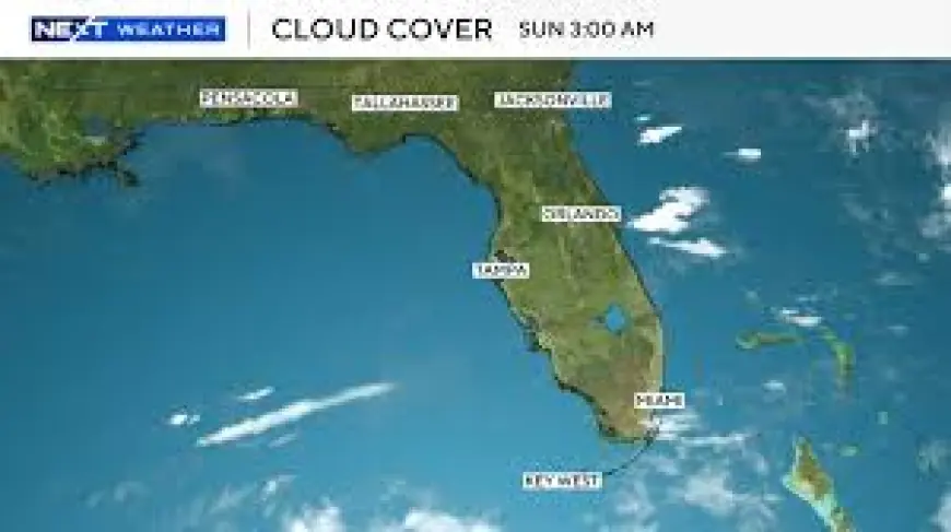 Miami Weather Forecast: Thunderstorms Sunday, Clearing Into the Week