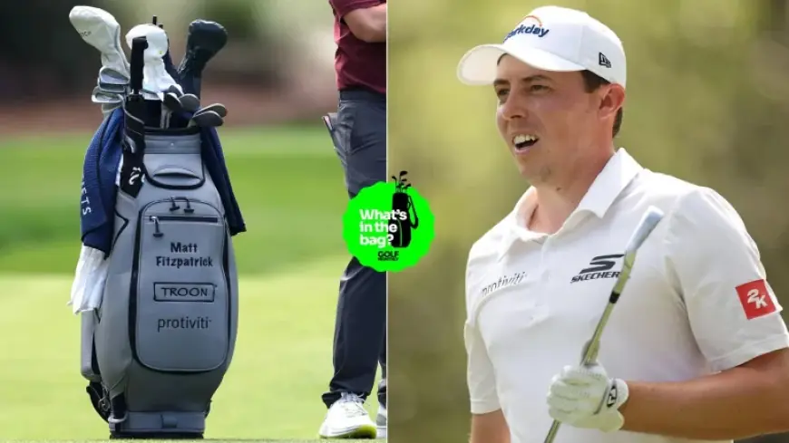 Matt Fitzpatrick Locks In 2026 Setup With Mixed Brands, Classic Irons And SM10 Wedges