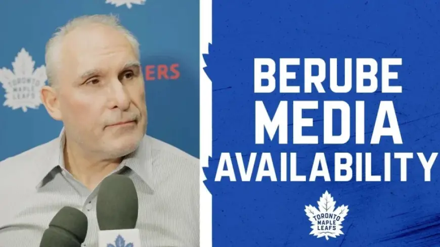 Maple Leafs Vs Wild: Leafs Bring Six-Game Road Slide To Minnesota As Berube Holds Pregame Availability
