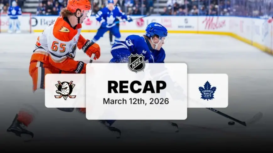 Joel Quenneville: What to Expect in Maple Leafs-Ducks Upcoming Rematch