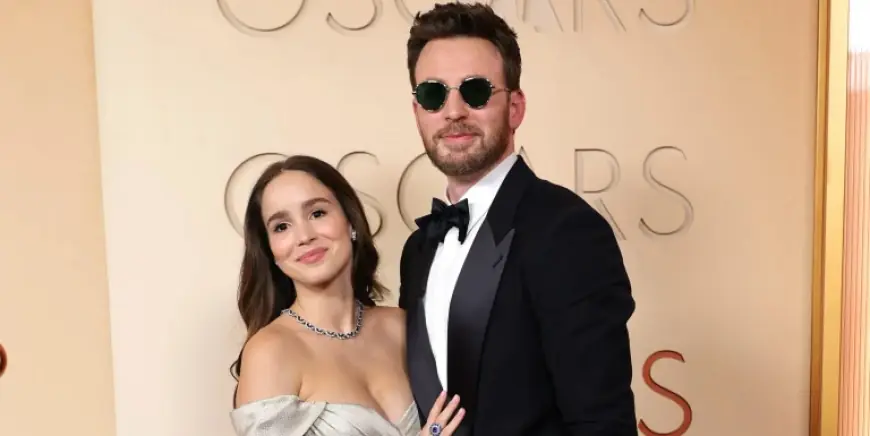 Chris Evans and Alba Baptista Make First Red Carpet Appearance Since Welcoming Their Baby