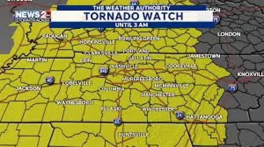 Chattanooga Weather: Strong Storms and Damaging Winds Threaten Middle Tennessee Sunday
