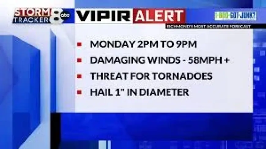 Weather Virginia Beach: Severe Storm Alerts Issued as Damaging Winds Threaten Hampton Roads