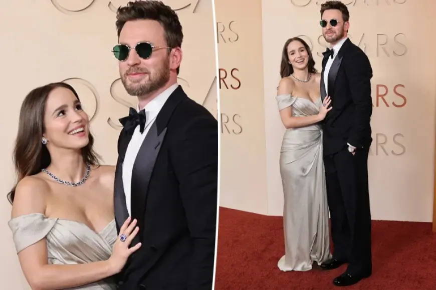 Chris Evans And Alba Baptista At Oscars 2026 In Los Angeles Spark Adoration With Rare Red Carpet Debut After Welcoming Baby