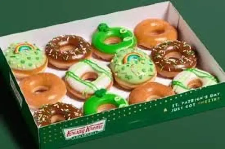 St Patrick Deals: Free Krispy Kreme Doughnut If You Dress In Green, Plus Restaurant Offers