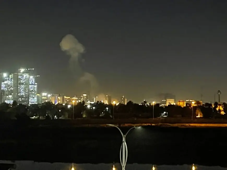Drone Strike Baghdad Sparks Damage as Interceptions Light Up Night Sky